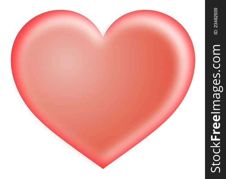 Heart shape to be use on websites and other projects