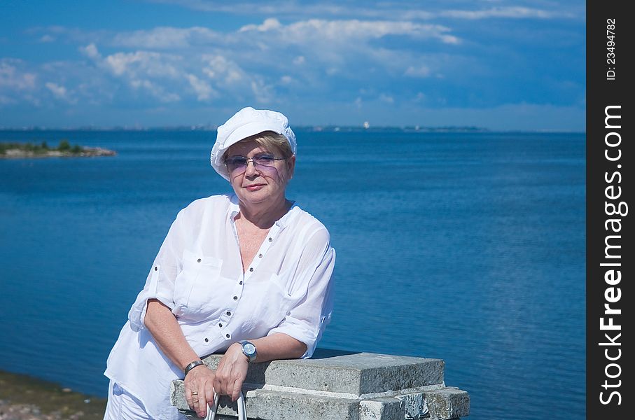 The Woman And  The Gulf Of Finland