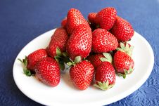 Breakfast With Strawberries Royalty Free Stock Image Breakfast With Strawberries Royalty Free Stock Image