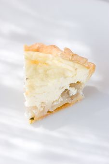 Goat Cheese Tart Royalty Free Stock Photo Goat Cheese Tart Royalty Free Stock Photo