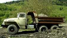 Vintage Dump Truck Stock Image Vintage Dump Truck Stock Image