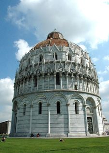 Baptistery - PISA Stock Photos