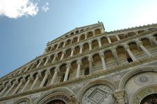 Cathedral Facade Detail - PISA Royalty Free Stock Image
