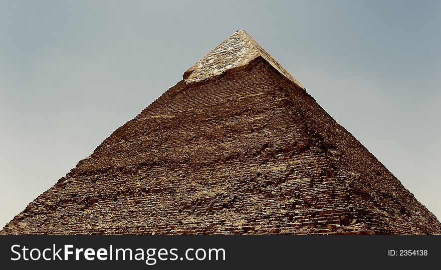 Ancient pyramids at cairo, egypt