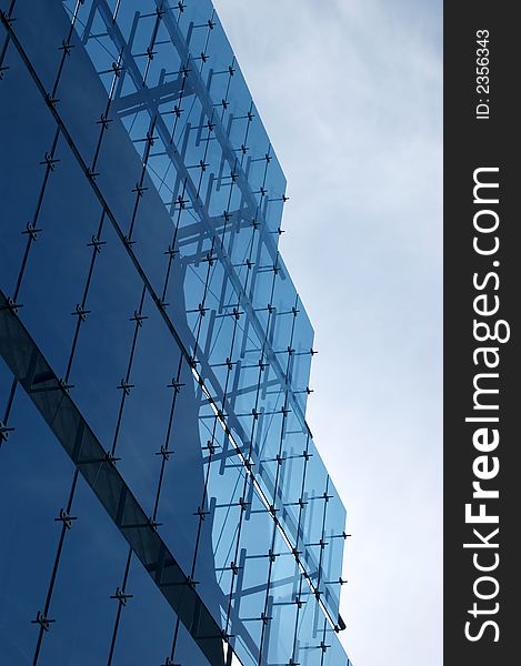 Corporate building - working place - glass architecture