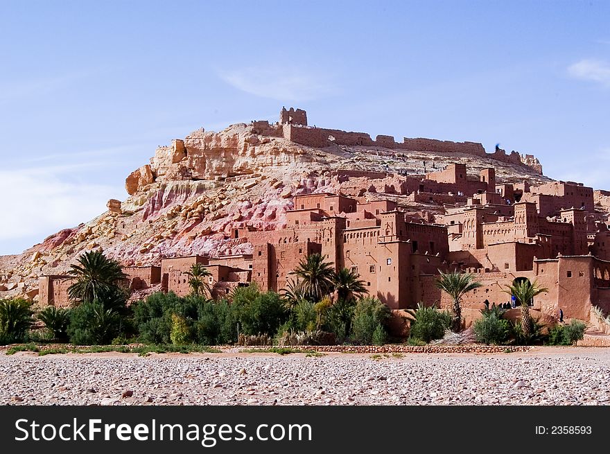 Ait Ben Haddou kasbah, the famous place where alot of films have been made. The gladiators is the most famous