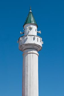 Small White Minaret Stock Photos Small White Minaret Stock Photos