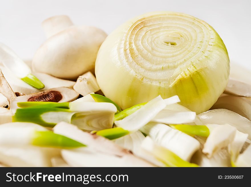Onion And Mushroom