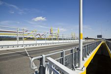 Sound Protection Walls And Bridge Stock Photography Sound Protection Walls And Bridge Stock Photography
