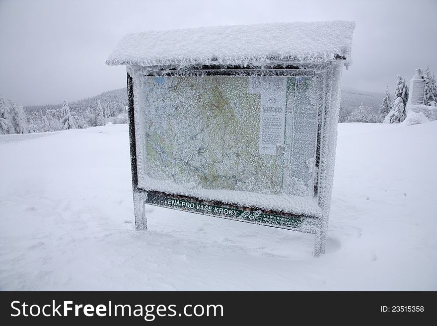 Frozen Information Board