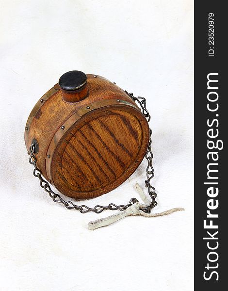 Wood Flask