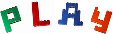 Constructor Play Collage Royalty Free Stock Photo Constructor Play Collage Royalty Free Stock Photo