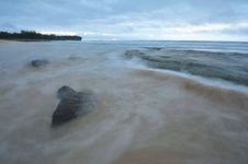 Shipwreck Beach - Kauai, Hawaii, USA Royalty Free Stock Image