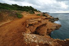 Shipwreck Beach - Kauai, Hawaii, USA Stock Photo