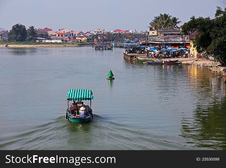 Vietnam along the Mekong River