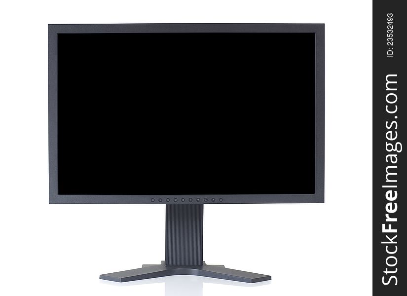 LCD Monitor with clipping paths