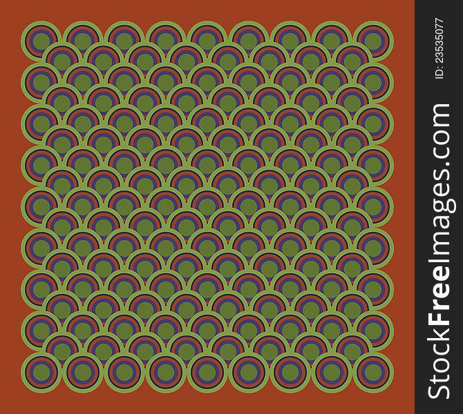 Fine colored retro tiles pattern. Fine colored retro tiles pattern