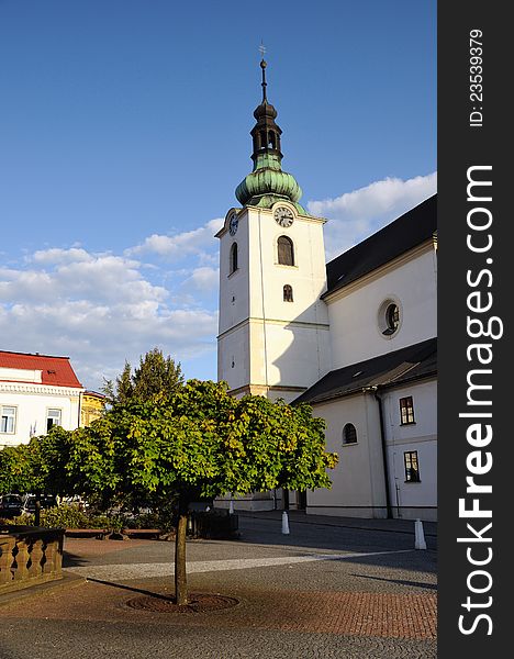 Church of the Visitation of the Virgin Mary in Svitavy, Czech republic