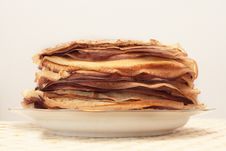 Russian Pancakes Stock Photography Russian Pancakes Stock Photography