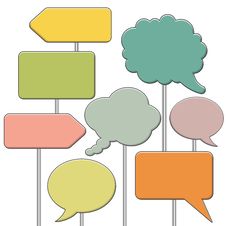 Speech Bubbles Stock Images