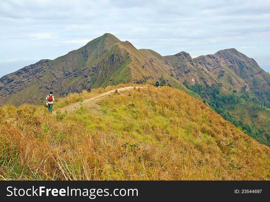 Mountain landscape at Kao Chang Puek in Karn chanaburi of Thailand. Mountain landscape at Kao Chang Puek in Karn chanaburi of Thailand