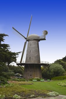 Dutch Windmill In Golden Gate Park Royalty Free Stock Image Dutch Windmill In Golden Gate Park Royalty Free Stock Image
