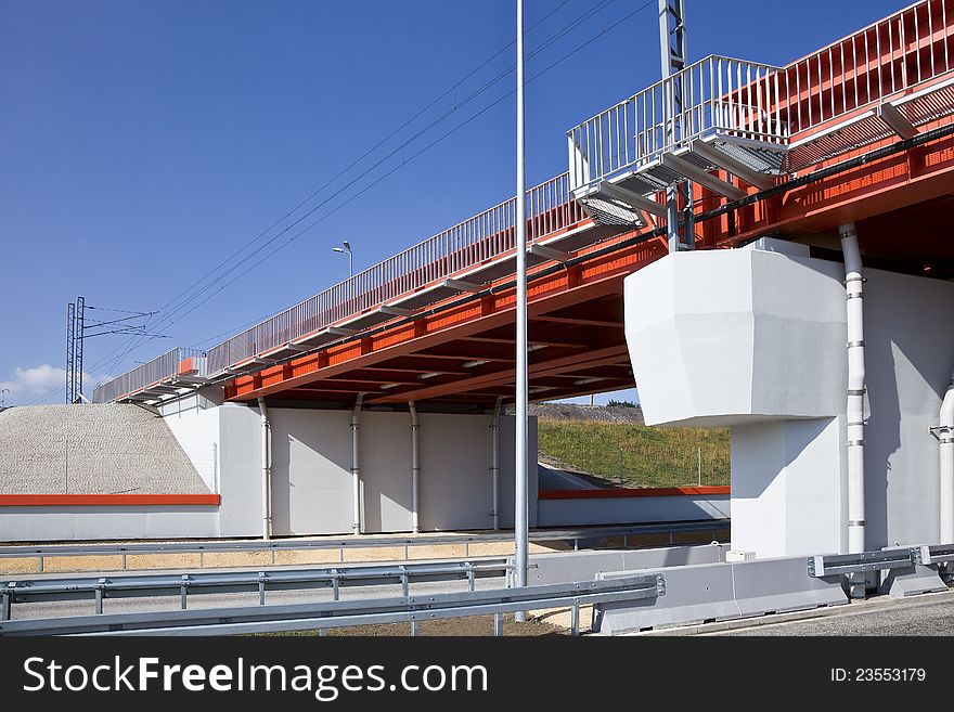 Bridge and highway