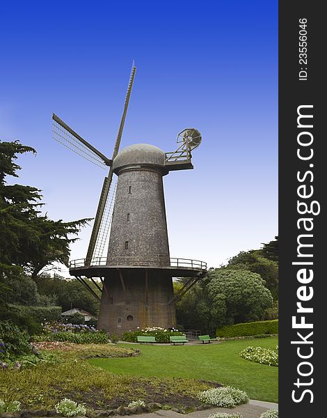 Dutch Windmill in Golden Gate Park