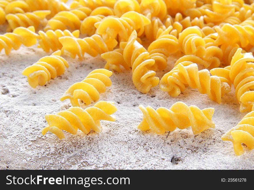 Pasta Fusilli Handmade Whit Eggs