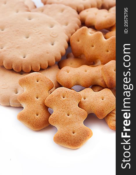 Round And Shaped Salted Crackers