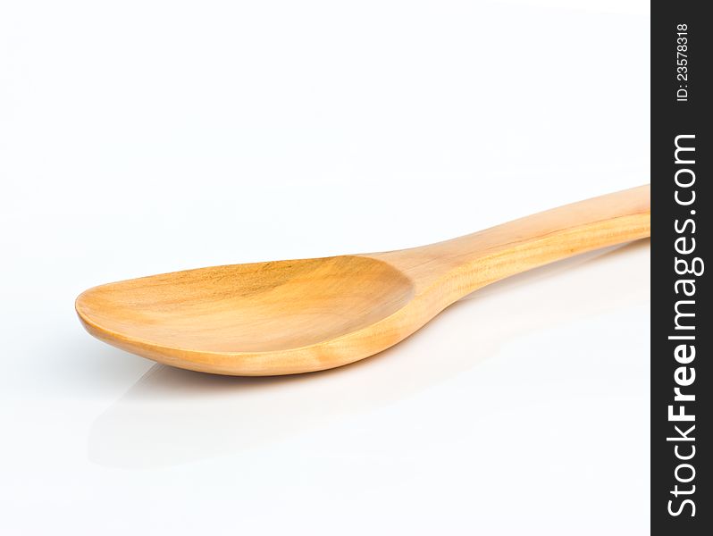Wooden spoon made â€‹â€‹from wood chips. Wooden spoon made â€‹â€‹from wood chips.