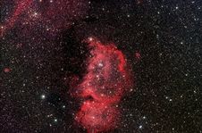 Emperor Nebula Ic1848 Royalty Free Stock Images