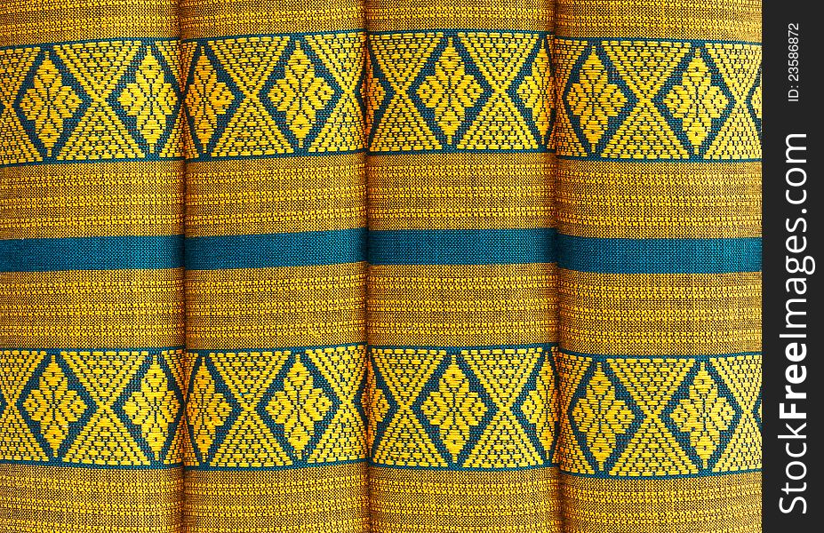 Silk Thai cloth