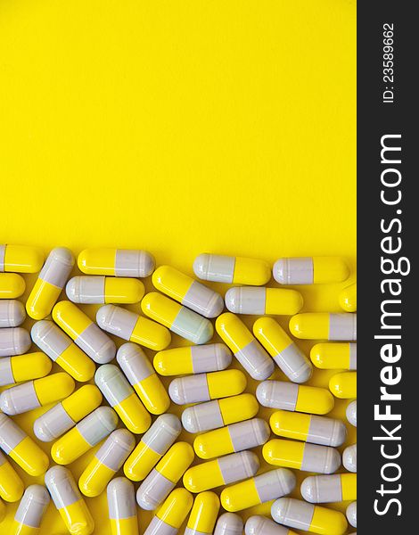 Image of capsule pills background