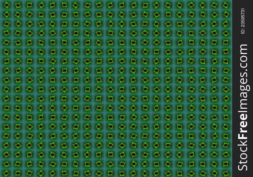 Abstract techno background, green digital techno style pattern
