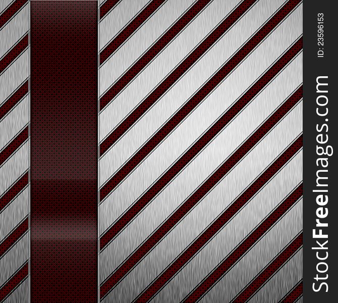 Abstract modern metal glass background. Place for your text