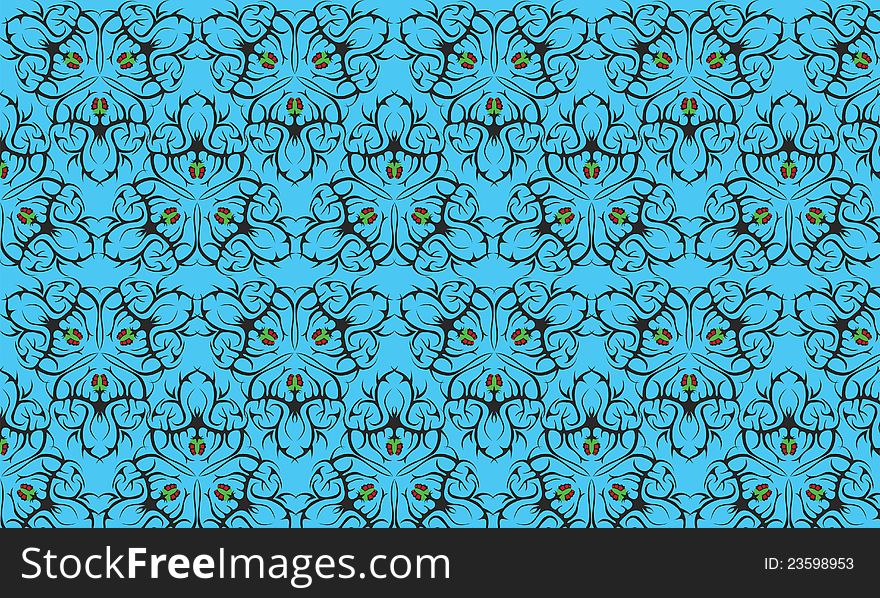 Vector illustration. Seamless pattern. Nice to use as background. Vector illustration. Seamless pattern. Nice to use as background.