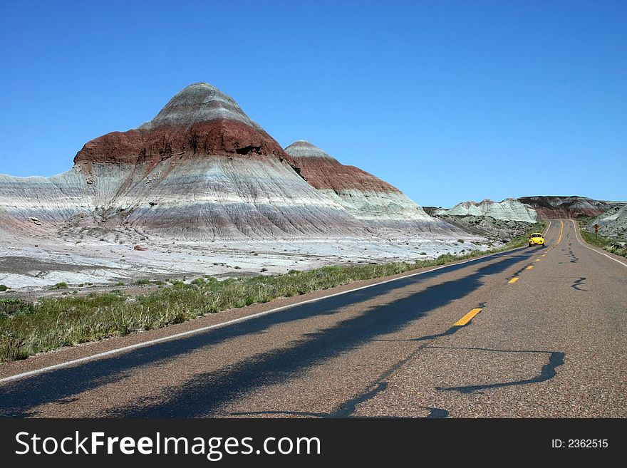 Petrified forest Arizona, Tepees, Pertified forest national park