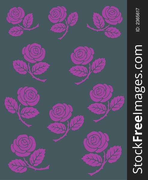Roses Background 02