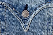 Jeans Back Pocket Royalty Free Stock Image