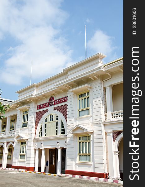 Thai Red Cross building, Bangkok, Thailand. Thai Red Cross building, Bangkok, Thailand.