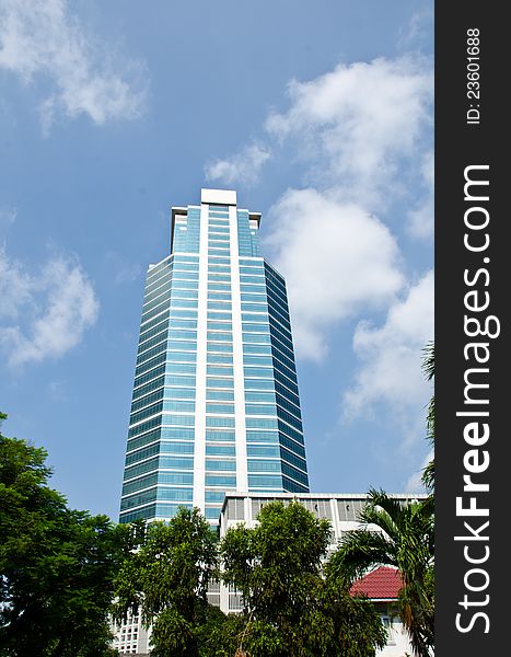 Modern skyscrapers in Bangkok, Thailand. Modern skyscrapers in Bangkok, Thailand.