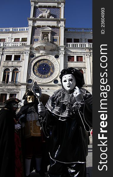 Some carnival mask in Venice, Italy