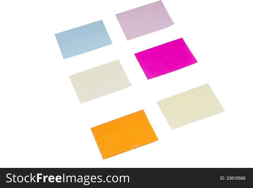 Colorful Postit Paper