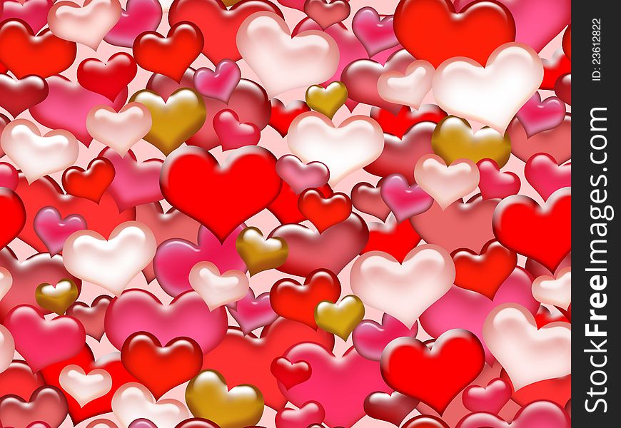 Seamless Valentine S Day Pattern.