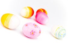 Colorful Easter Eggs Stock Photography