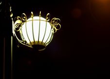 Lamp Light And Red Light Royalty Free Stock Photos Lamp Light And Red Light Royalty Free Stock Photos