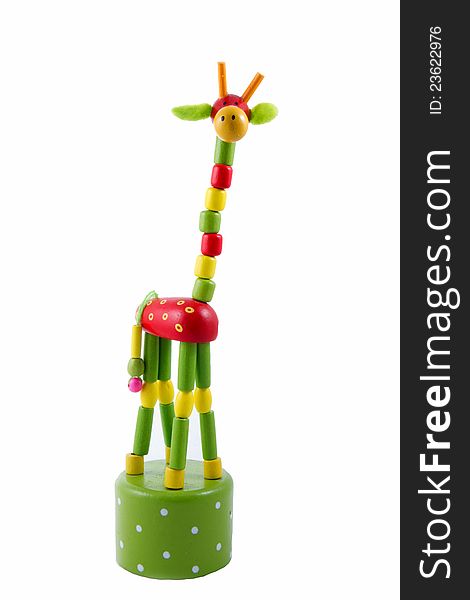 Toy giraffe in the gay version