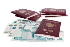 Passports Of Russian Federation Stock Photo Passports Of Russian Federation Stock Photo