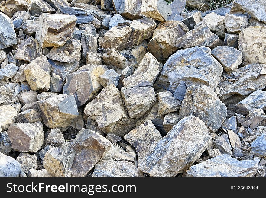 Texture of some grey rocks